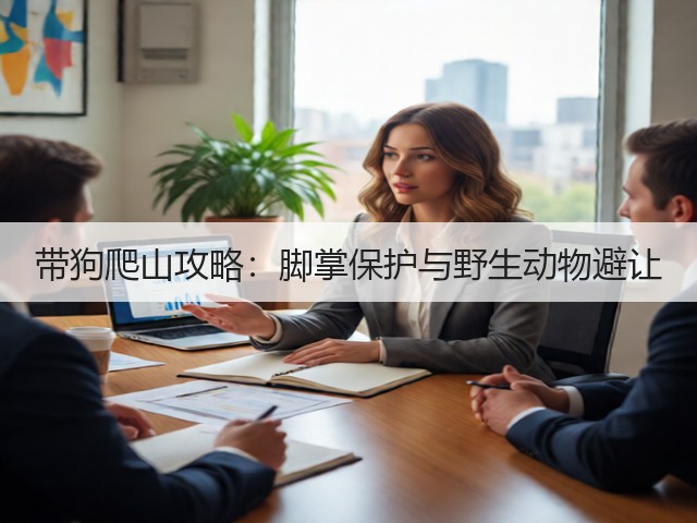 带狗爬山攻略：脚掌保护与野生动物避让(图2)