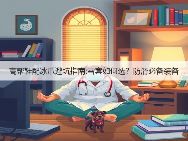高帮鞋配冰爪避坑指南:雪套如何选？防滑必备装备(图1)