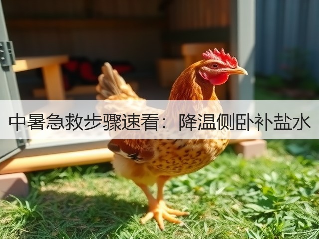 中暑急救步骤速看：降温侧卧补盐水(图1)