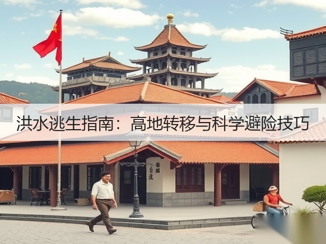 洪水逃生指南：高地转移与科学避险技巧(图1)