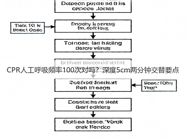 CPR人工呼吸频率100次对吗？深度5cm两分钟交替要点(图1)