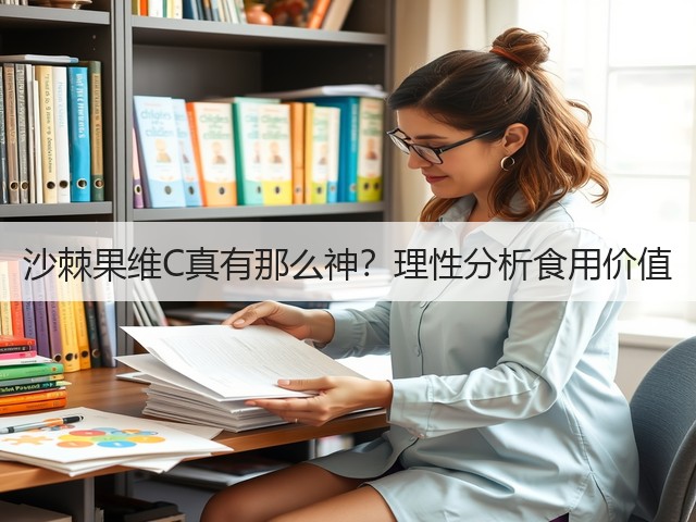沙棘果维C真有那么神？理性分析食用价值(图2)