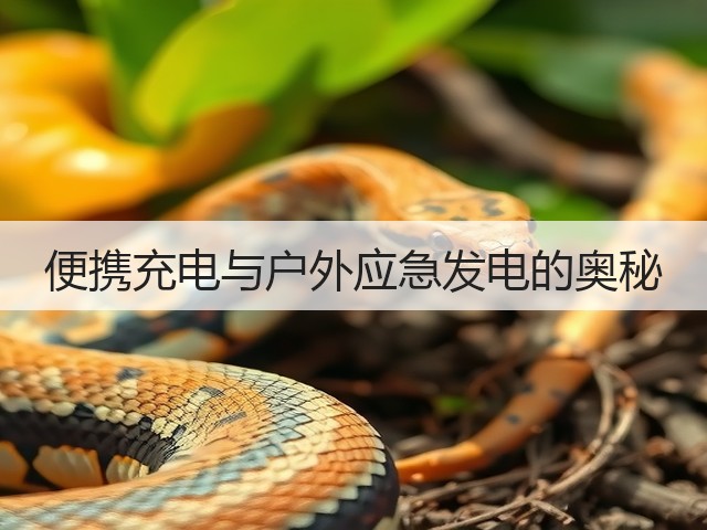 便携充电与户外应急发电的奥秘(图1)