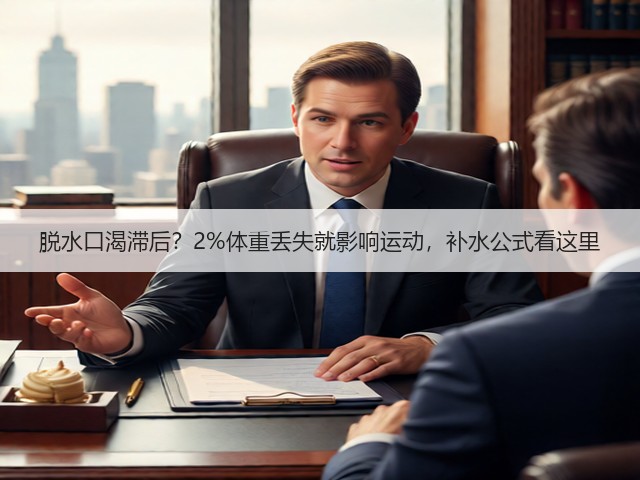 脱水口渴滞后?2%体重丢失就影响运动,补水公式看这里(图2) 脱水口渴滞后?2%体重丢失就影响运动,补水公式看这里(图2)