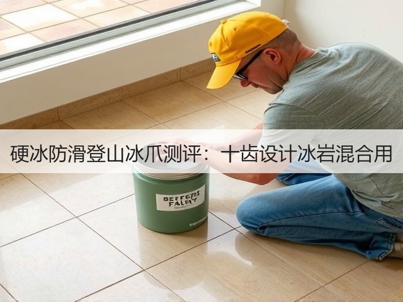 硬冰防滑登山冰爪测评：十齿设计冰岩混合用
