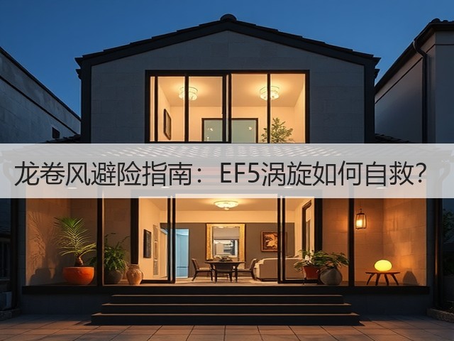 龙卷风避险指南：EF5涡旋如何自救？(图2)