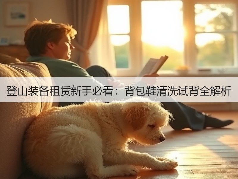 登山装备租赁新手必看：背包鞋清洗试背全解析