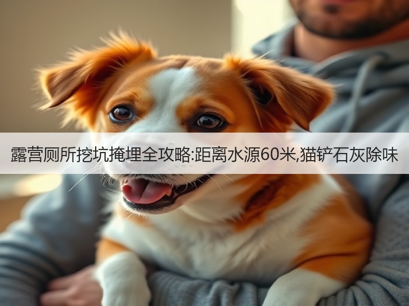 露营厕所挖坑掩埋全攻略:距离水源60米,猫铲石灰除味