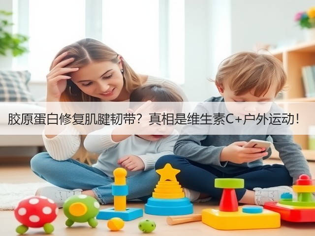 胶原蛋白修复肌腱韧带?真相是维生素C+户外运动!(图1) 胶原蛋白修复肌腱韧带?真相是维生素C+户外运动!(图1)