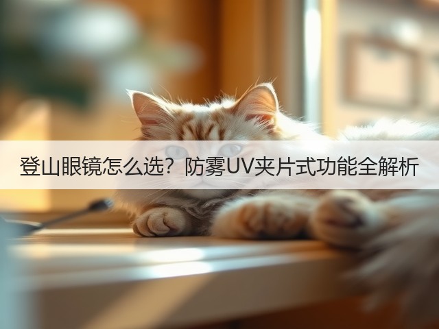 登山眼镜怎么选？防雾UV夹片式功能全解析(图3)