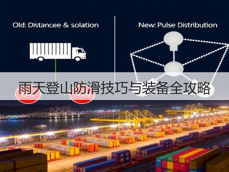 雨天登山防滑技巧与装备全攻略