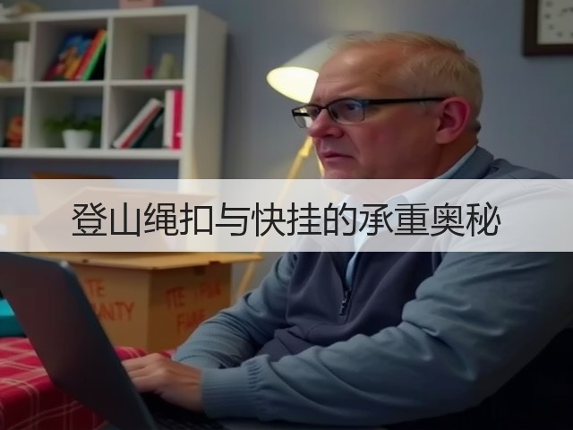 登山绳扣与快挂的承重奥秘(图2)