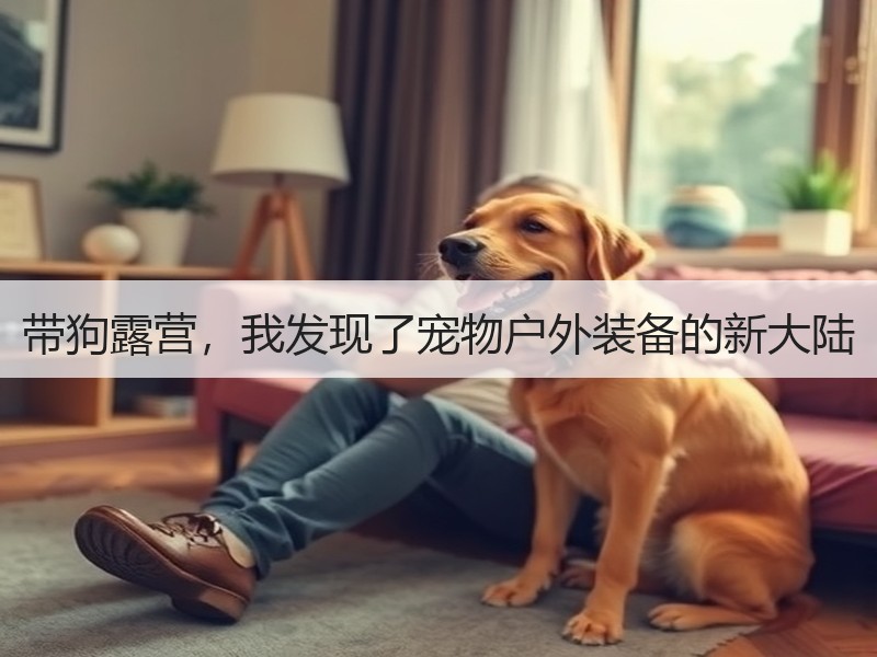 带狗露营，我发现了宠物户外装备的新大陆