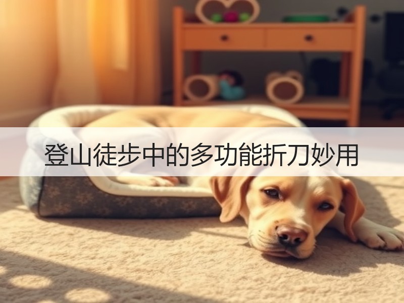 登山徒步中的多功能折刀妙用
