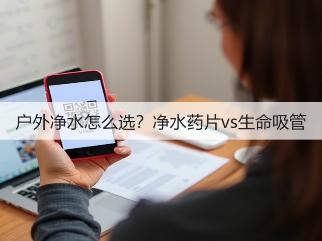 户外净水怎么选？净水药片vs生命吸管(图1)