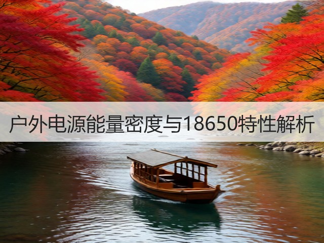 户外电源能量密度与18650特性解析(图3)