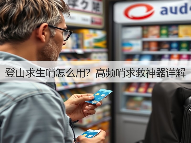 登山求生哨怎么用？高频哨求救神器详解