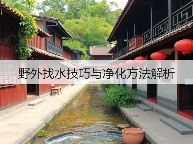 野外找水技巧与净化方法解析(图2)
