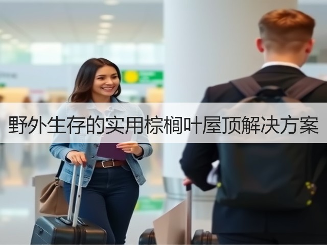 野外生存的实用棕榈叶屋顶解决方案(图2)