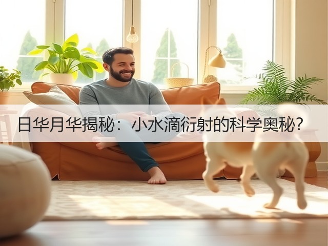 日华月华揭秘：小水滴衍射的科学奥秘？(图1)