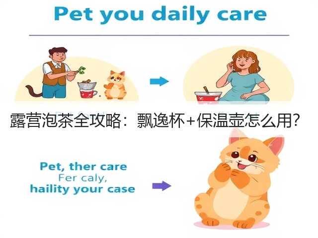 露营泡茶全攻略：飘逸杯+保温壶怎么用？(图6)