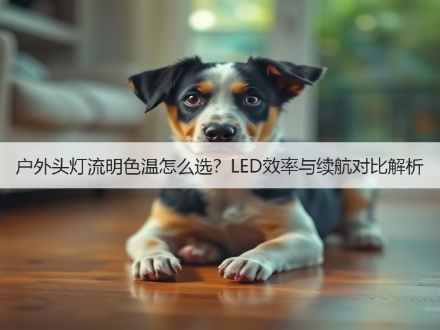 户外头灯流明色温怎么选？LED效率与续航对比解析(图3)