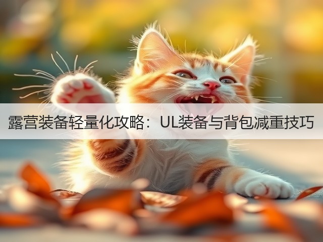 露营装备轻量化攻略：UL装备与背包减重技巧(图2)