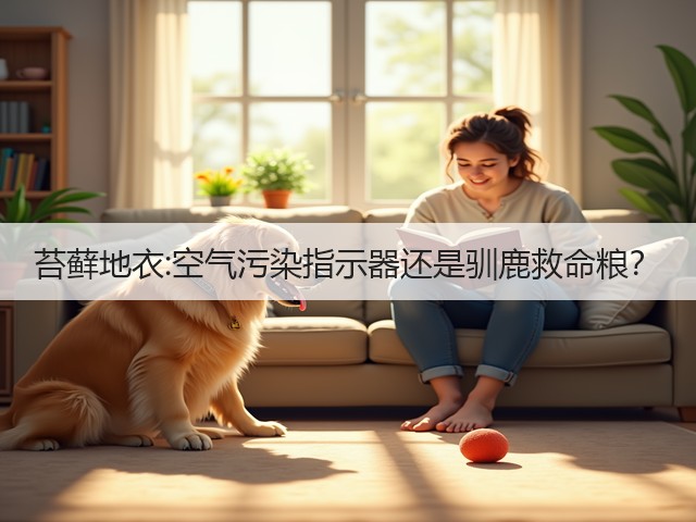 苔藓地衣:空气污染指示器还是驯鹿救命粮?(图2) 苔藓地衣:空气污染指示器还是驯鹿救命粮?(图2)