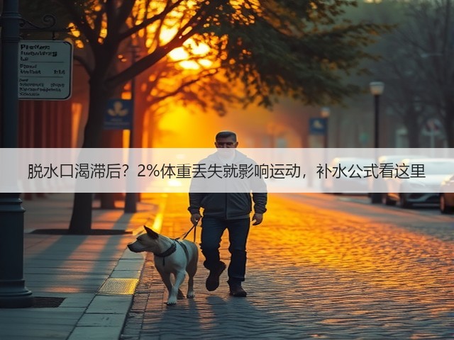 脱水口渴滞后?2%体重丢失就影响运动,补水公式看这里(图3) 脱水口渴滞后?2%体重丢失就影响运动,补水公式看这里(图3)