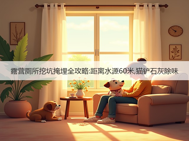 露营厕所挖坑掩埋全攻略:距离水源60米,猫铲石灰除味(图2)