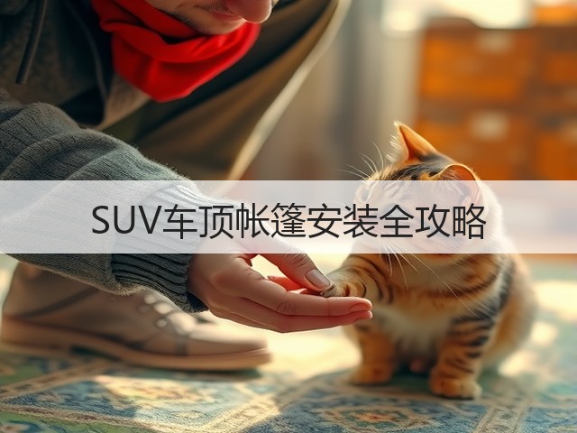 SUV车顶帐篷安装全攻略(图1)