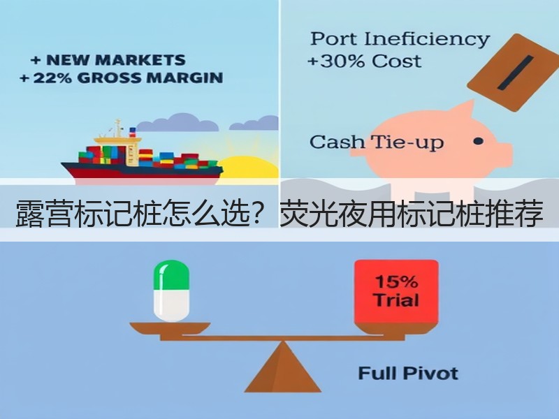 露营标记桩怎么选？荧光夜用标记桩推荐