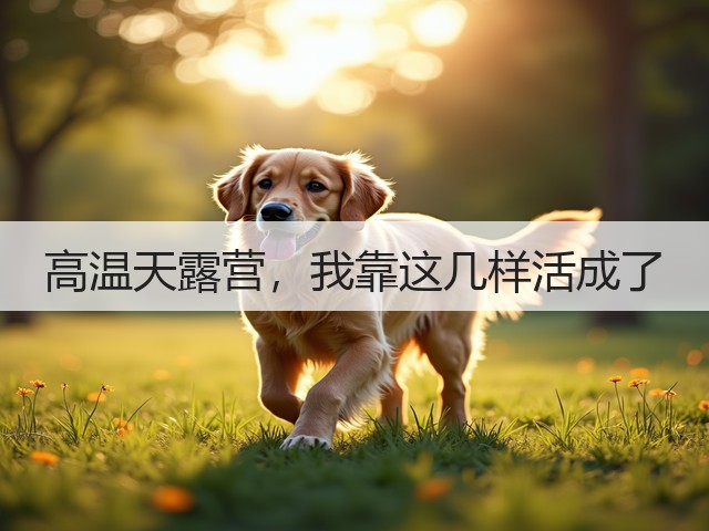 高温天露营，我靠这几样活成了(图3)
