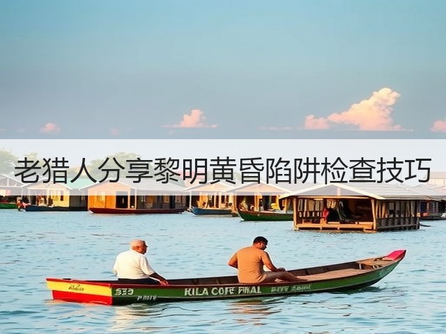老猎人分享黎明黄昏陷阱检查技巧(图1)
