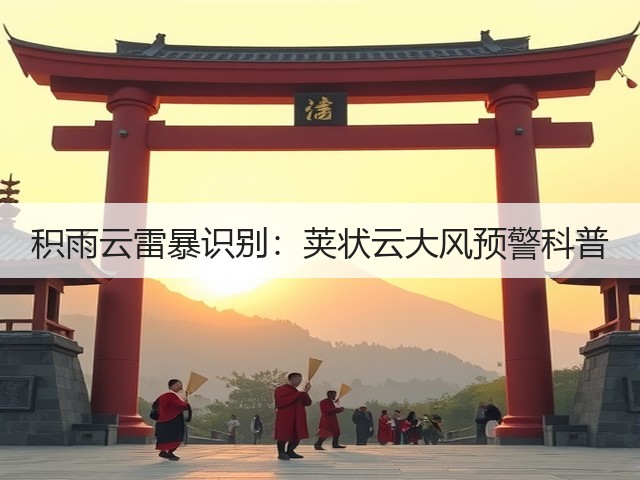 积雨云雷暴识别：荚状云大风预警科普(图3)