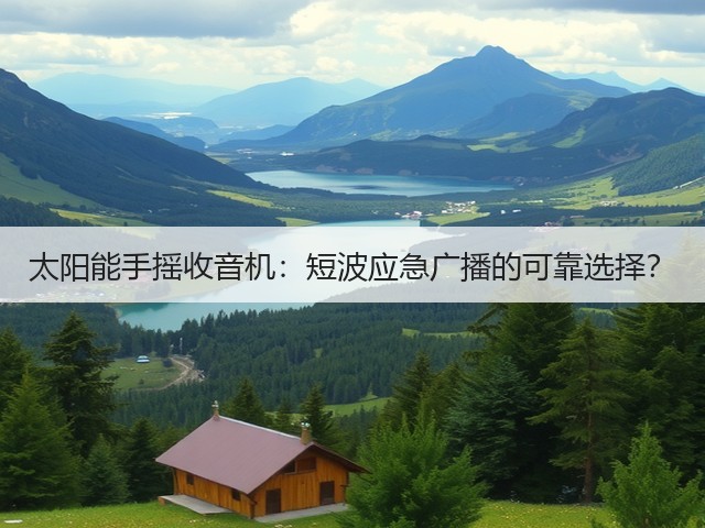 太阳能手摇收音机：短波应急广播的可靠选择？(图1)