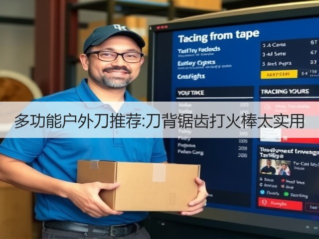 多功能户外刀推荐:刀背锯齿打火棒太实用(图2)