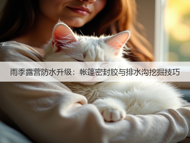 雨季露营防水升级：帐篷密封胶与排水沟挖掘技巧(图3)