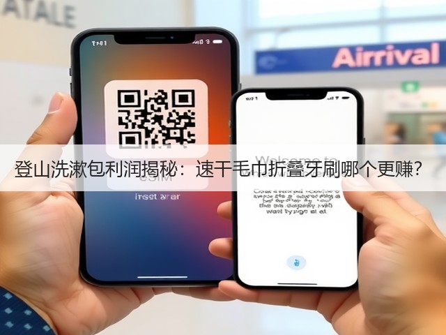 登山洗漱包利润揭秘：速干毛巾折叠牙刷哪个更赚？(图1)