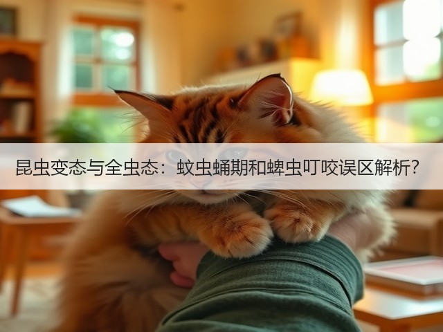 昆虫变态与全虫态:蚊虫蛹期和蜱虫叮咬误区解析?(图1) 昆虫变态与全虫态:蚊虫蛹期和蜱虫叮咬误区解析?(图1)