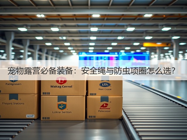 宠物露营必备装备：安全绳与防虫项圈怎么选？(图3)