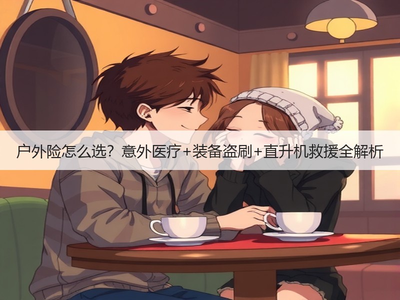 户外险怎么选？意外医疗+装备盗刷+直升机救援全解析
