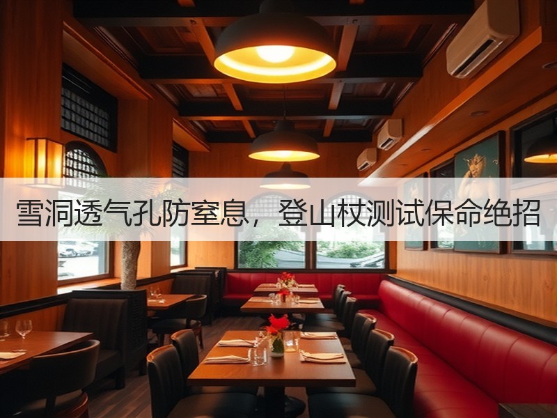 雪洞透气孔防窒息，登山杖测试保命绝招