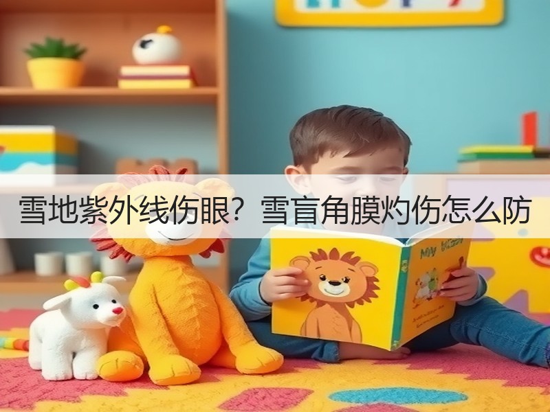雪地紫外线伤眼？雪盲角膜灼伤怎么防
