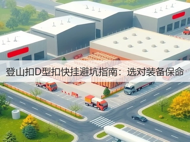 登山扣D型扣快挂避坑指南：选对装备保命(图3)