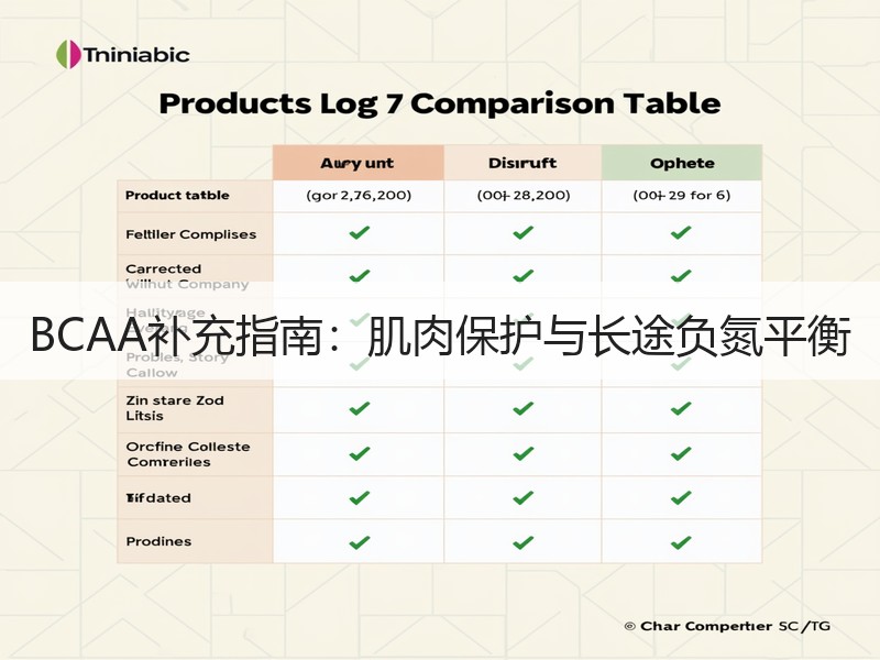 BCAA补充指南：肌肉保护与长途负氮平衡