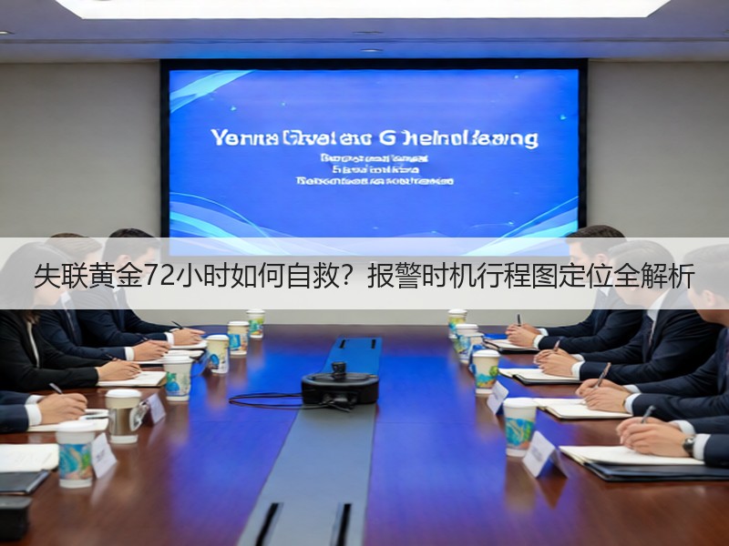 失联黄金72小时如何自救？报警时机行程图定位全解析