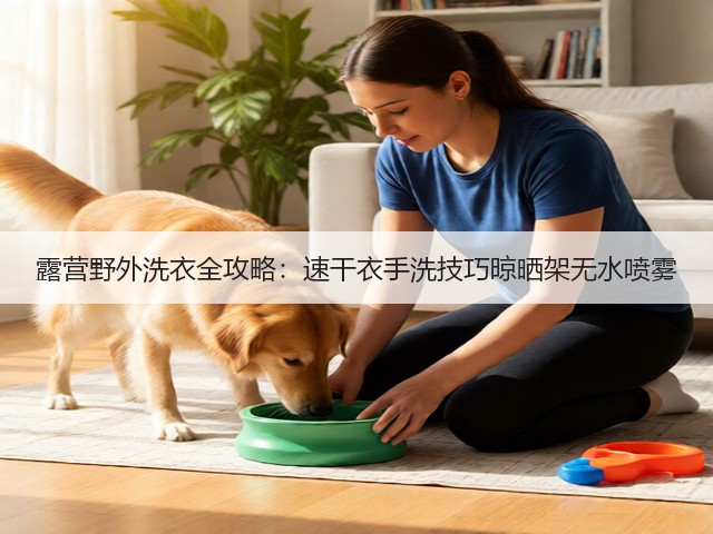 露营野外洗衣全攻略：速干衣手洗技巧晾晒架无水喷雾(图1)