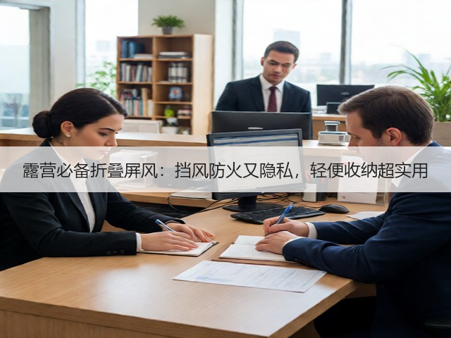 露营必备折叠屏风：挡风防火又隐私，轻便收纳超实用(图5)