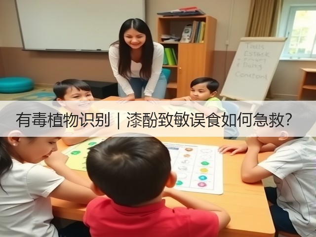 有毒植物识别｜漆酚致敏误食如何急救？(图1)